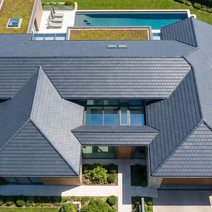 Tejas Solares - Vista Aérea con Dron